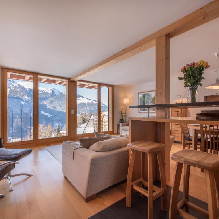 Chalet Roossi 3 - Apartment mit Blick auf die Berge - 14