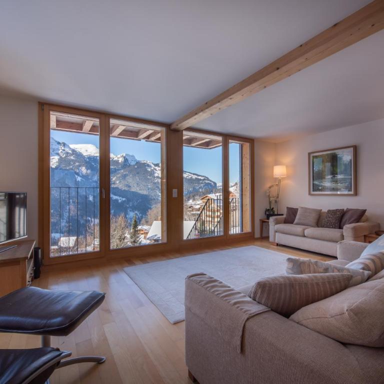 Chalet Roossi 3 - Apartment mit Blick auf die Berge - 10