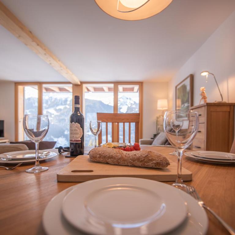 Chalet Roossi 3 - Apartment mit Blick auf die Berge - 9