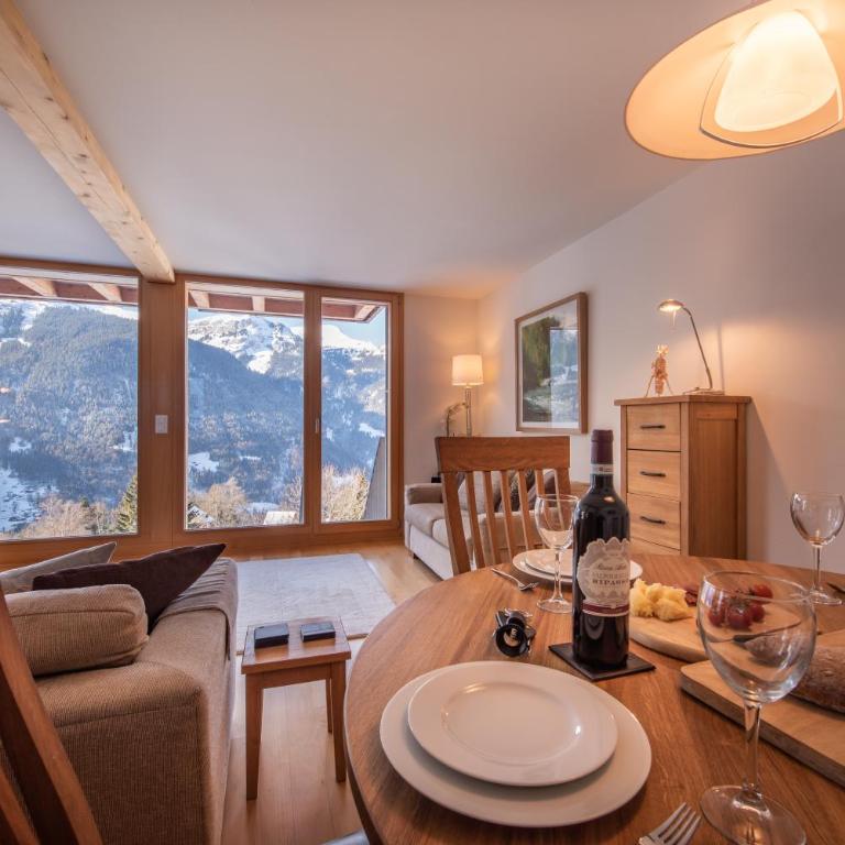 Chalet Roossi 3 - Apartment mit Blick auf die Berge - 6