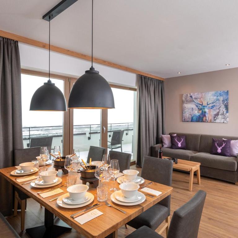 Das Grünholz Aparthotel - Apartment mit 3 Schlafzimmern und Balkon - 1