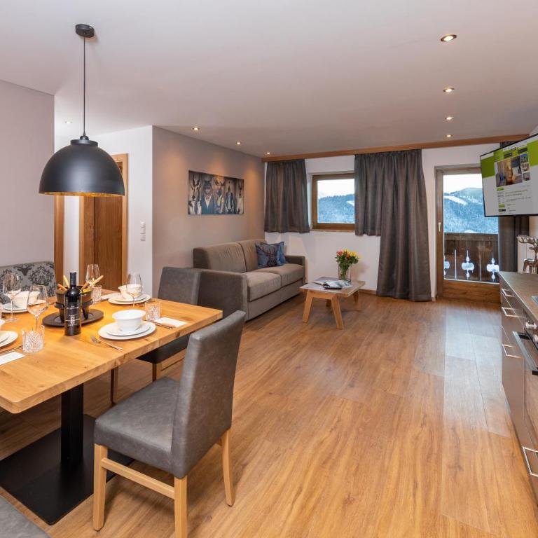 Das Grünholz Aparthotel - Großes Apartment mit 2 Schlafzimmern mit Balkon - 3