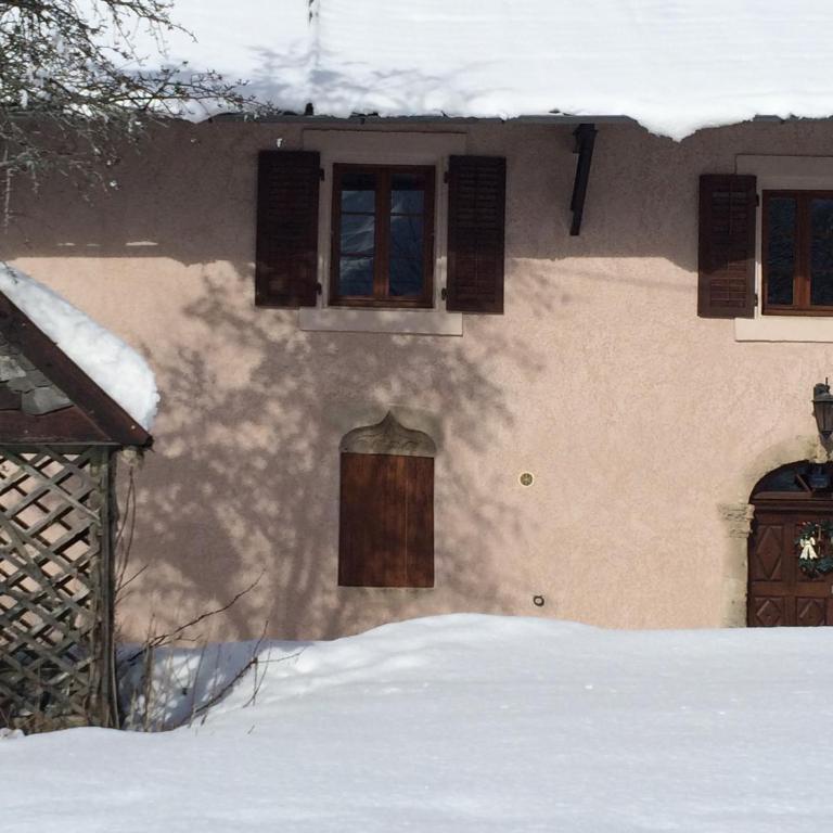 appartement gentiane 4personnes dans gite "la maison d'augustin" classé 3 étoiles,la tour,73530 st jean d'arves - Appartement avec Vue sur la Montagne - 16