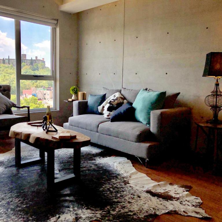 Departamento en Condesa con vista al Castillo de Chapultepec GYM - POOL - PARKING - Apartment with Balcony - 1