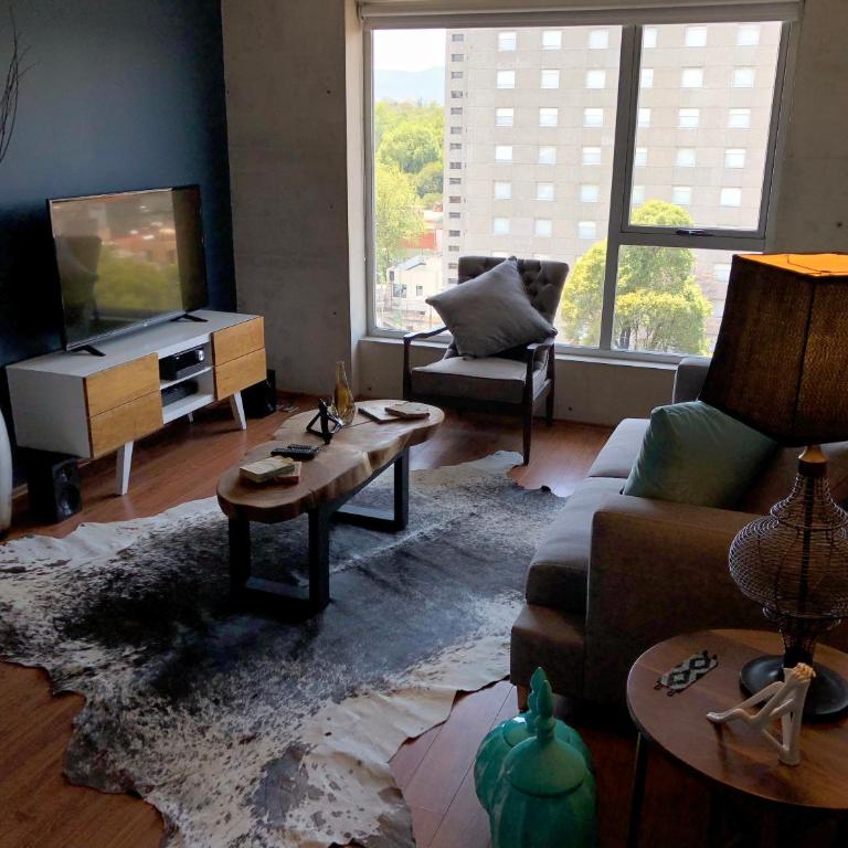 Departamento en Condesa con vista al Castillo de Chapultepec GYM - POOL - PARKING - Apartment with Balcony - 3