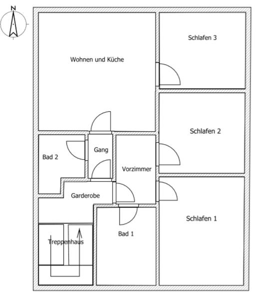 Ferienwohnung Andrea - Apartment mit 3 Schlafzimmern - 22