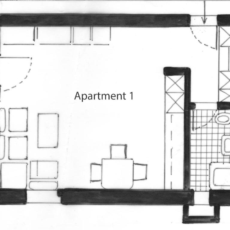 Patschei Trid - Studio mit Terrasse - 2