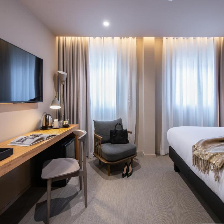 9Hotel Paquis - Chambre Double Deluxe - 6