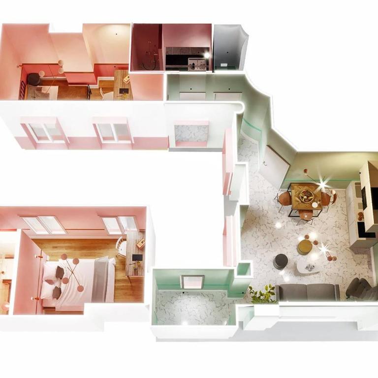 Merveil - Luxury Suite - Louvre - Aboukir IV - Appartement - 18