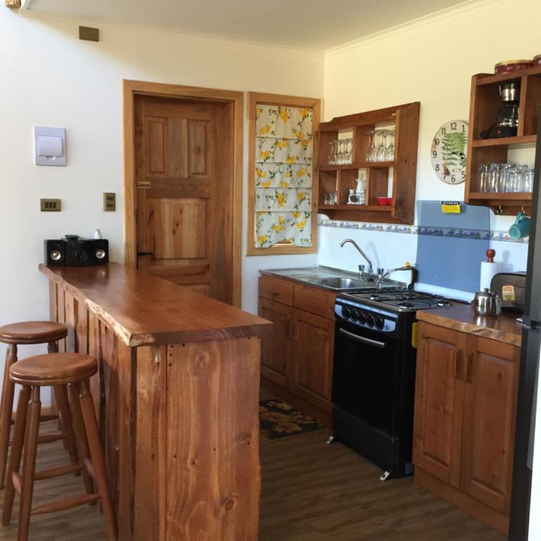 Complejo Loncopangue Lodge - Quadruple Room with Balcony - 7