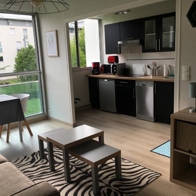 Cosylocation La Varende 71 - Studio avec Vue sur Jardin - 3