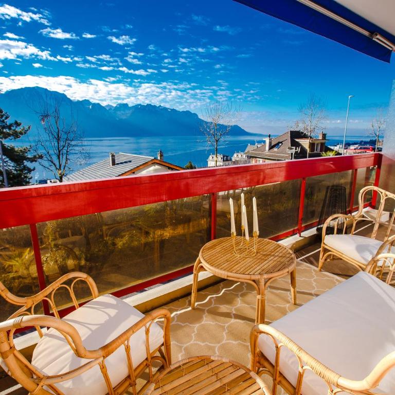 Terrace with Lake & Mountain View - Apartment mit 1 Schlafzimmer - 2