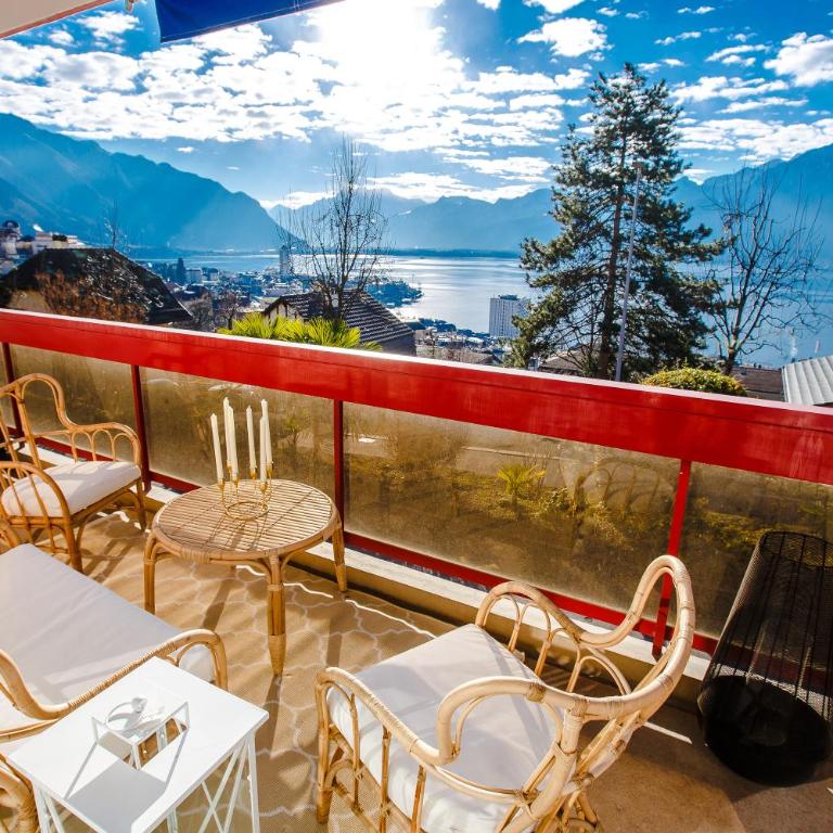 Terrace with Lake & Mountain View - Apartment mit 1 Schlafzimmer - 1