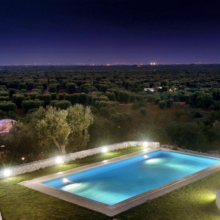 Trullo Vista - Camera Matrimoniale con Patio - 31
