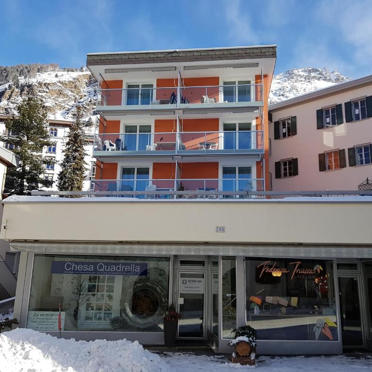 Apartment Kesch Chesa Quadrella - Apartment mit Balkon - 20