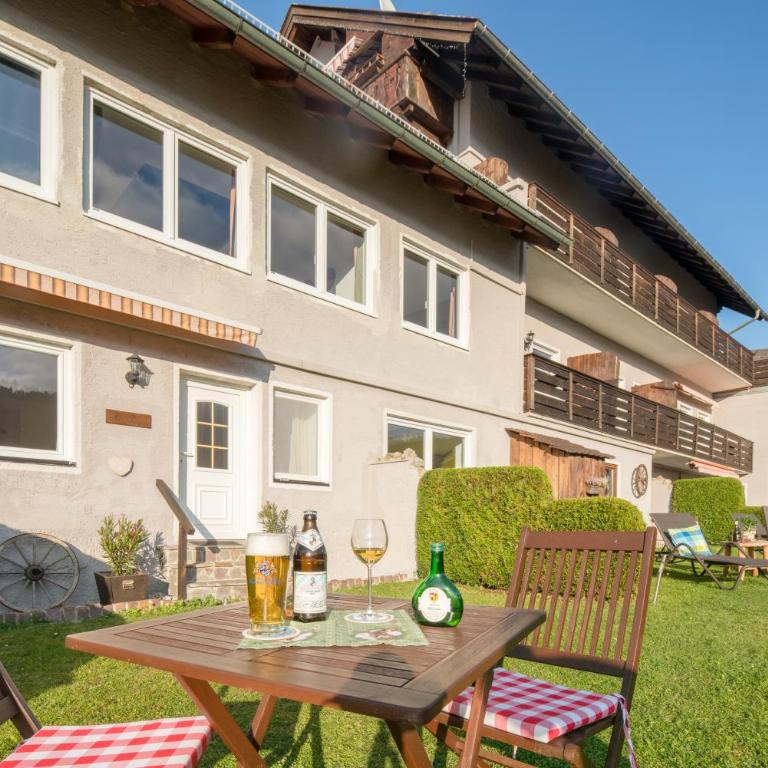 Zur Schönen Aussicht Hotel garni - Apartment mit Blick auf die Berge - 4
