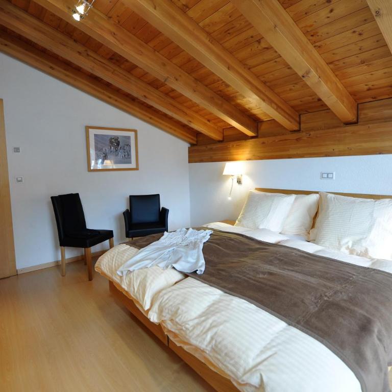 Chalet Z`Wichjehüs - Apartment mit 2 Schlafzimmern und Panoramablick - Dachgeschoss - 9