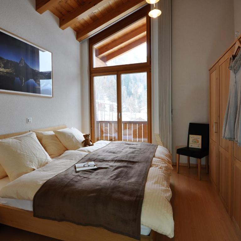 Chalet Z`Wichjehüs - Apartment mit 2 Schlafzimmern und Panoramablick - Dachgeschoss - 10