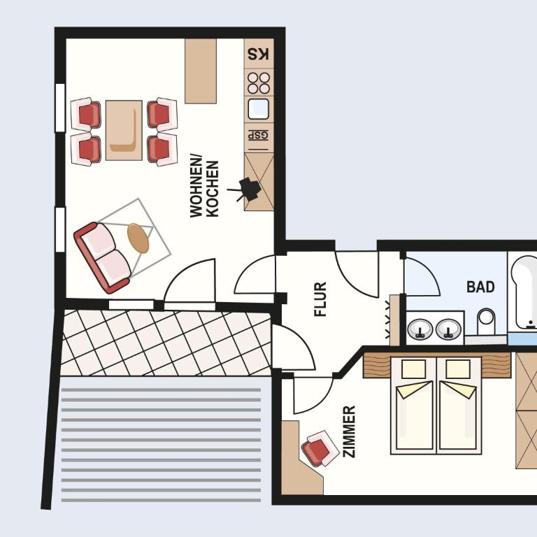 Haus Annakogl und Haus Barbara - Deluxe Apartment mit 1 Schlafzimmer - 4