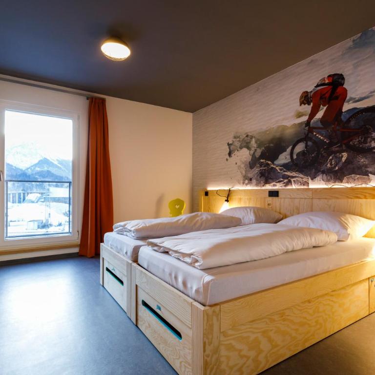 DJH moun10 Jugendherberge - Youth Hostel - membership required! - Habitación Cuádruple con baño - 4