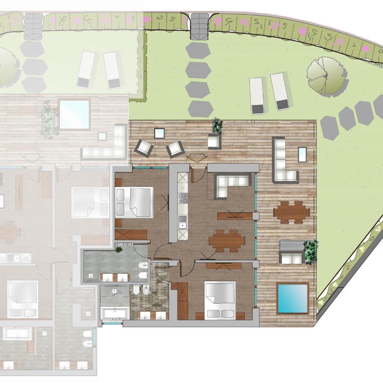 SOFTALPIN Garden Suites - Appartamento con 2 Camere da Letto - 46