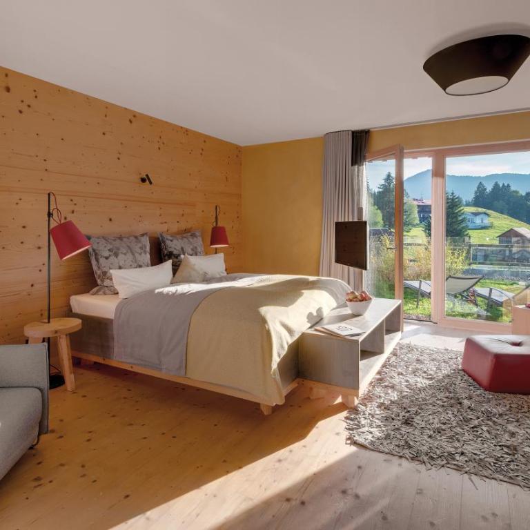 Hotel Oberstdorf - Suite mit Bergblick und Balkon - 2