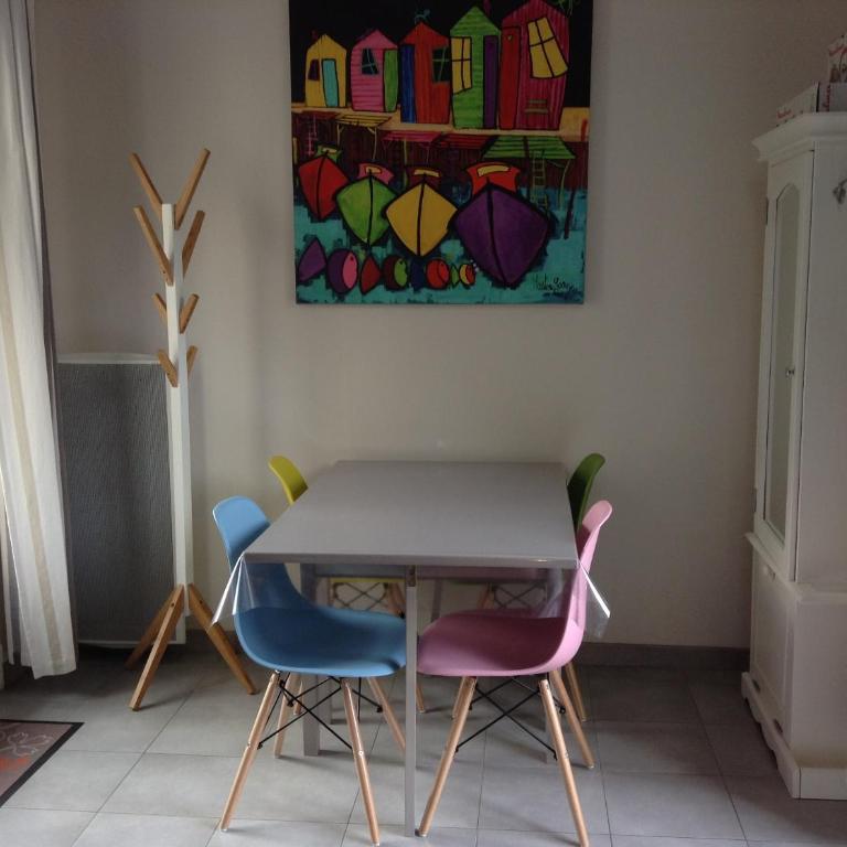 Villa Andernos - Zimmer mit Zwischengeschoss und Gartenblick - 5