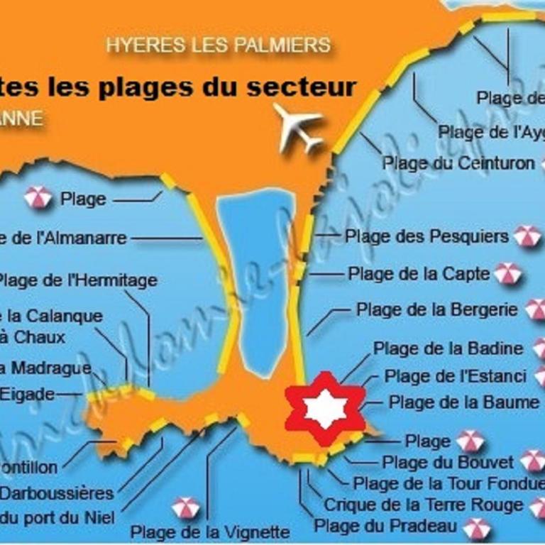 HYERES, Magnifique Parc de la Presqu'île avec Piscine et Plage face à Porquerolles ! - Apartment - 33