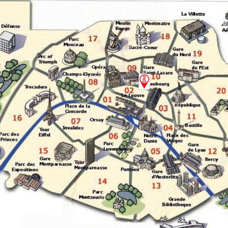 50m2 rue rambuteau/Pompidou/Marais/Hôtel de Ville - Apartment - 48