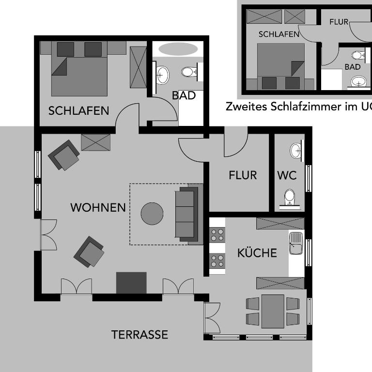 Alpenhaus Oberstdorf - Bergbahn unlimited im Sommer inklusive - Apartment mit 2 Schlafzimmern - 23