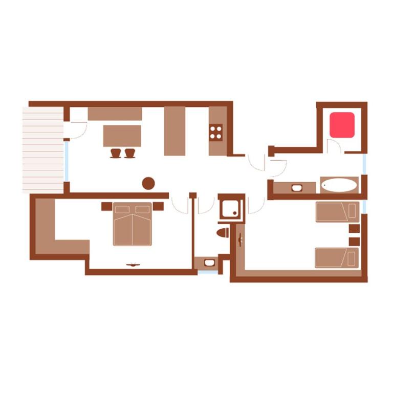 Valschena Appartements - Appartamento con 2 Camere da Letto - 4