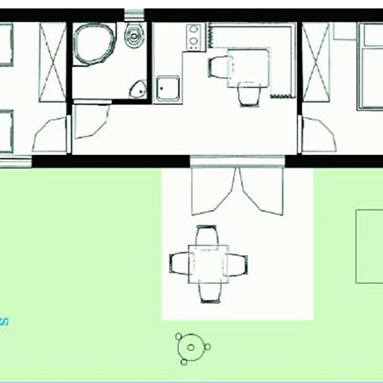 Relax Camping Seewirt - Bungalow mit 2 Schlafzimmern - 3