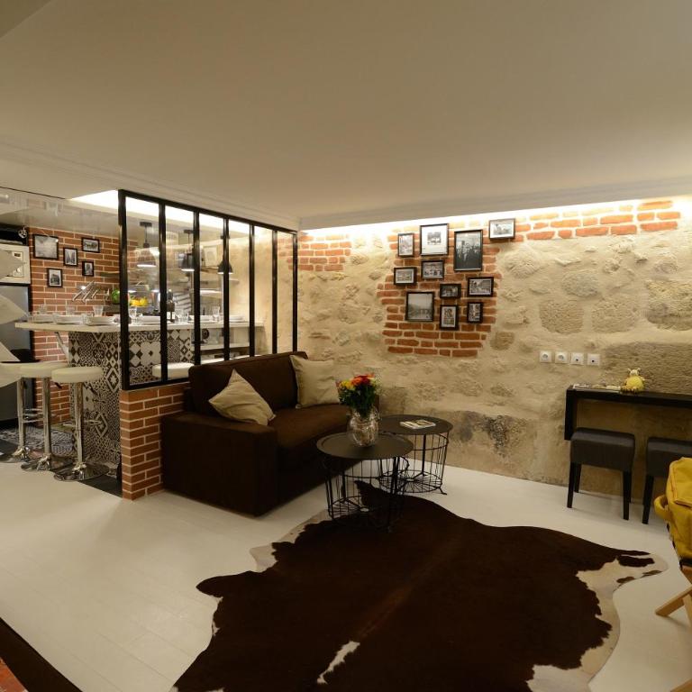 Loft Basfour-Paris Centre tout équipé avec SAUNA!-Paris 4e - Appartement Supérieur avec Sauna - 1