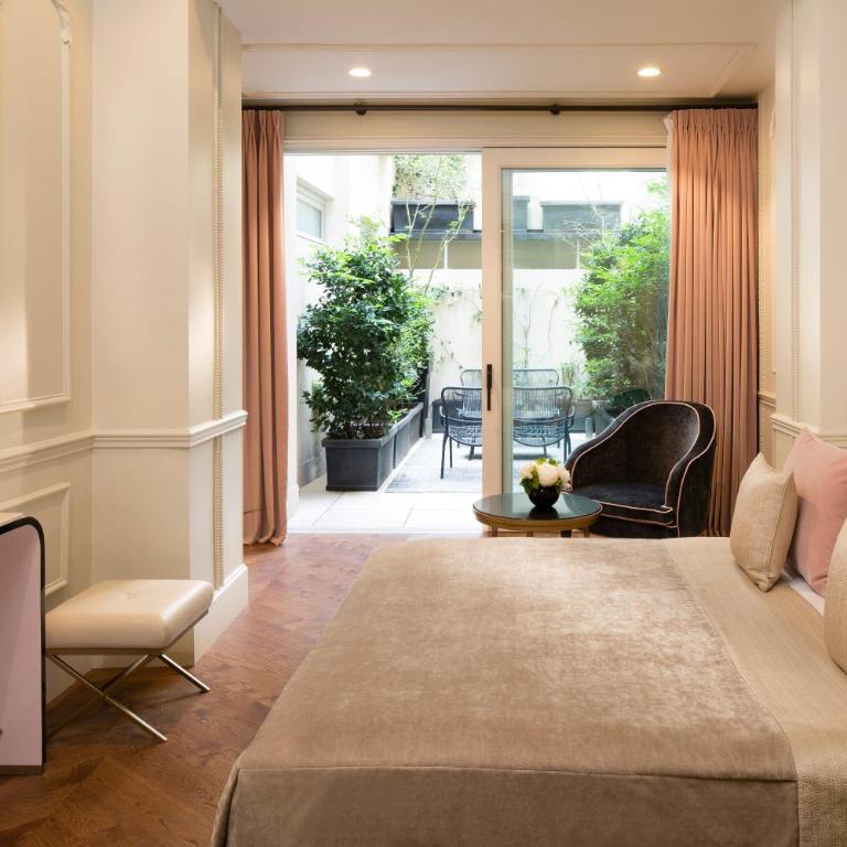 Le Narcisse Blanc - Deluxe Double Room with Patio - 4
