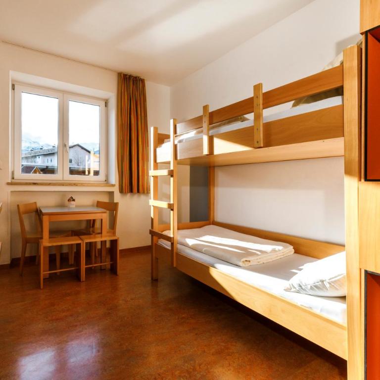 Jugendherberge Garmisch-Partenkirchen - membership required! - Vierbettzimmer mit Gemeinschaftsbad - 2