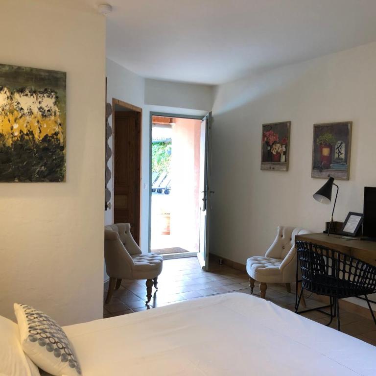 B&B La Badelle - Chambre Double avec Salle de Bains Privative - 2