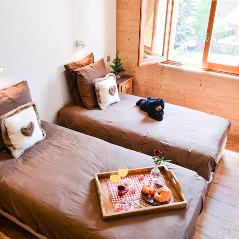 Chalet Les Gentianes - Appartement avec Vue sur la Montagne - 14