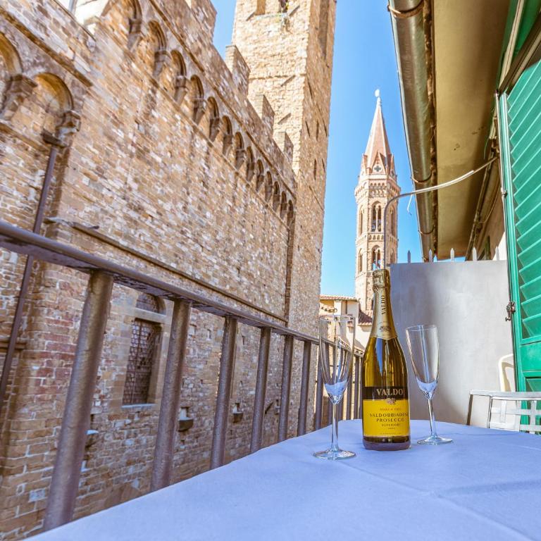 Bargello Florence - Appartamento su 2 Livelli con 1 Camera da Letto e Balcone - 11