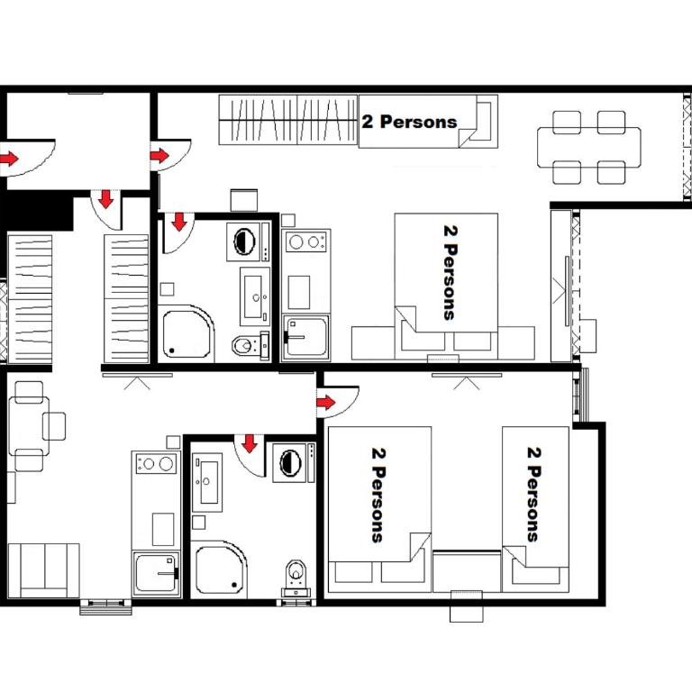 D&D Apartments 3 - Apartman sa 1 Spavaćom Sobom - 12