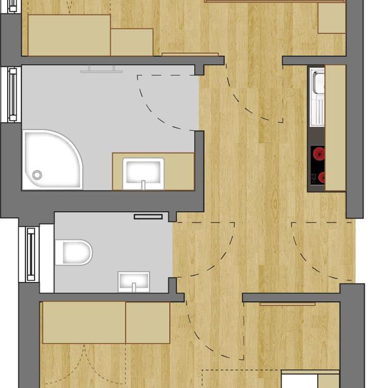 Apartment Kristall - Apartment - Erdgeschoss - 1