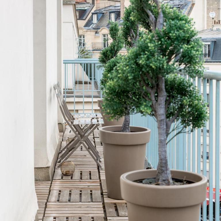 Habitat Parisien - Appartement Opéra Galeries Lafayette - Appartement avec Balcon - 14