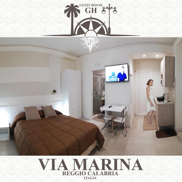 Guest House B&B Via Marina - Monolocale Deluxe - 1