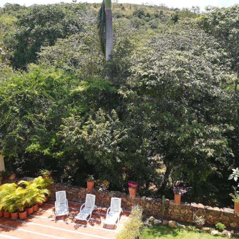 Casona El Retiro Barichara - Apartamento de 2 dormitorios con vistas a la piscina - 10