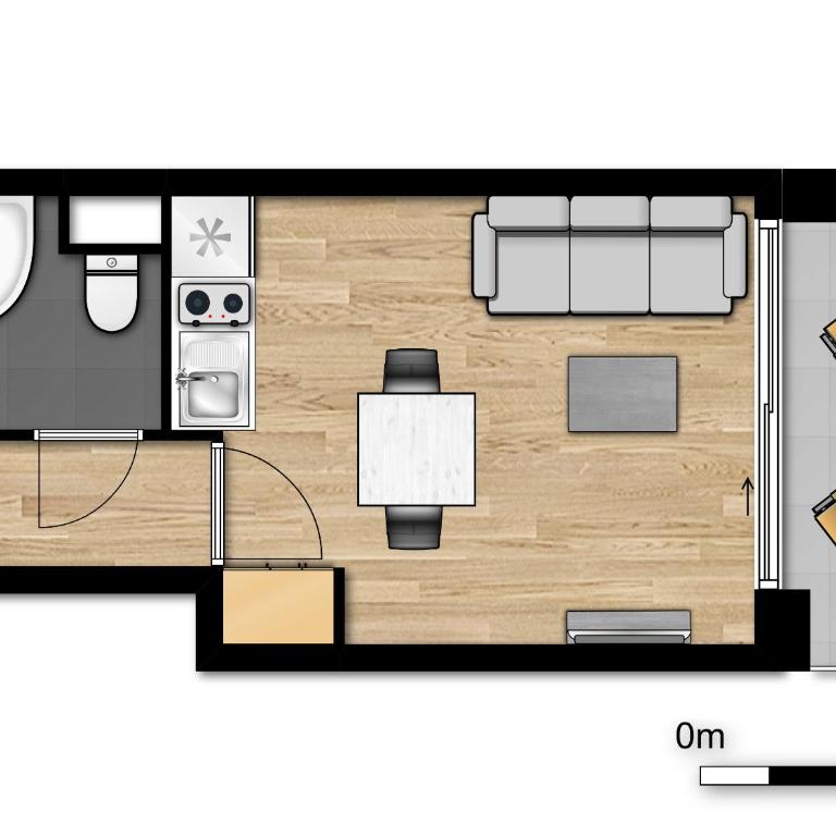 Evancy La Marina Boulogne-sur-Mer - Studio avec Canapé-Lit et Balcon - 8