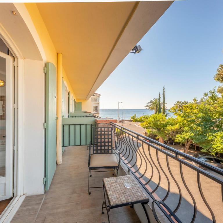 Le Relais d'Agay - Chambre Double ou Lits Jumeaux Supérieure avec Balcon - 6