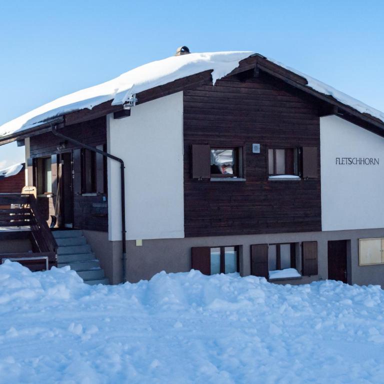 Chalet Fletschhorn - Apartment mit Blick auf die Berge - 22