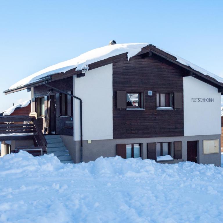 Chalet Fletschhorn - Apartment mit Blick auf die Berge - 15