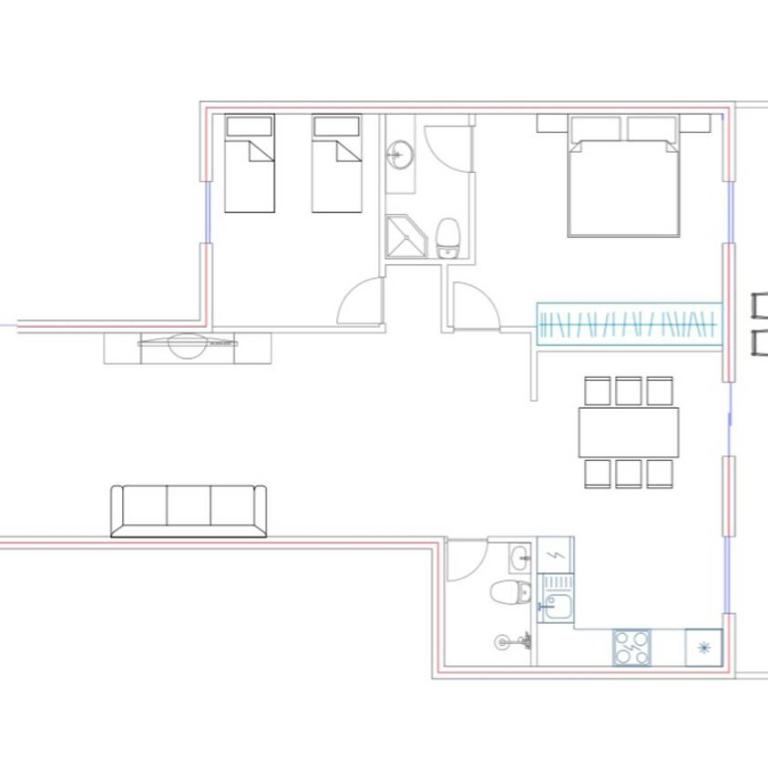Apartment with private patio - Apartamento de 2 dormitorios - 19