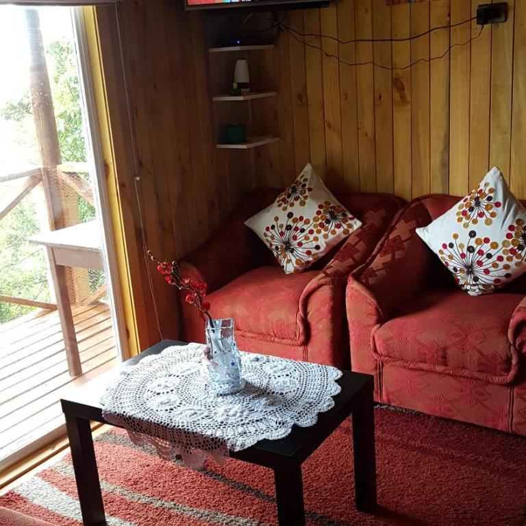Cabañas Emma Maicolpue - Two-Bedroom House - 10