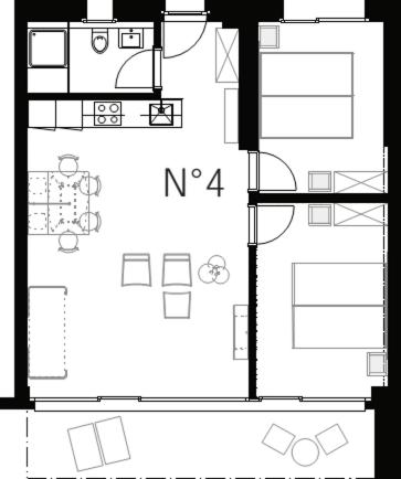 Legendär Zermatt - Ferienwohnung mit Matterhornblick und Terrasse: 67 m² - 1